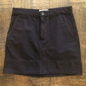 Everlane Canvas Stamp Skirt